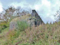 Western Valley Junction, GWR bridge over the Disgwylfa Tramroad, Brynmawr, October 2012